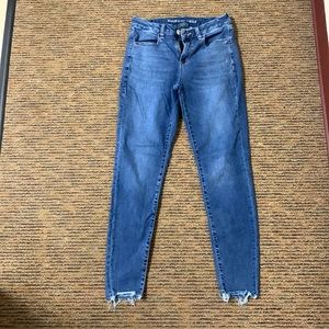 American Eagle curvey jeggings, size 8 long
